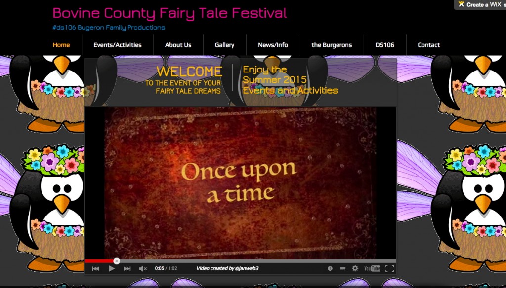 Bovine Count Fairy Tale Festival Home page